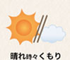 晴れ時々くもり