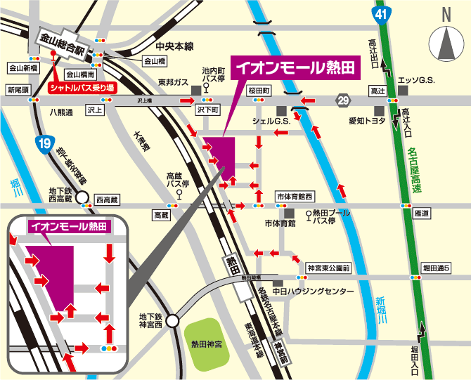 近郊地図