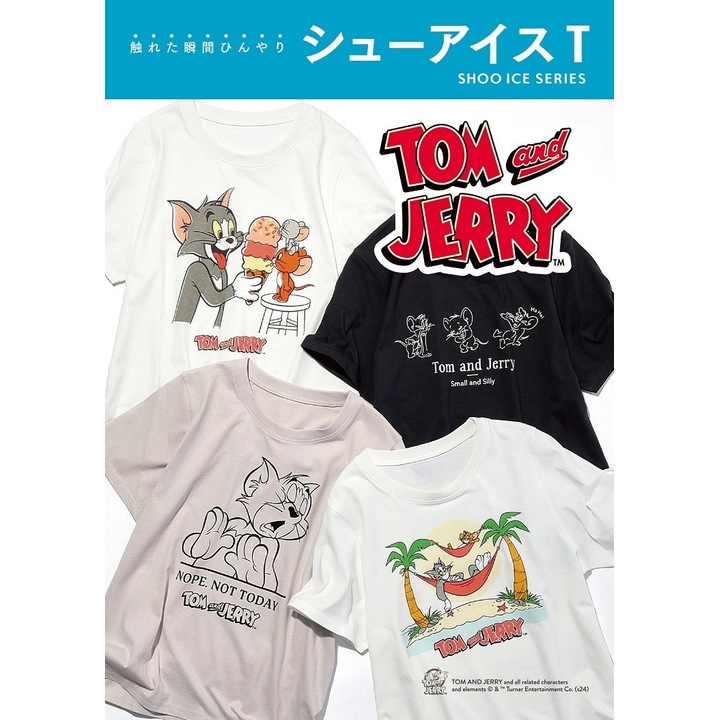 ヒグチユウコ×トムとジェリー展 限定Tシャツ トムとジェリー展 ヒグチユウコ コラボ Tシャツ オリジナル