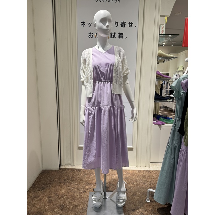 カジュアル可愛い主役級ティアードワンピース！ - エニィスィス