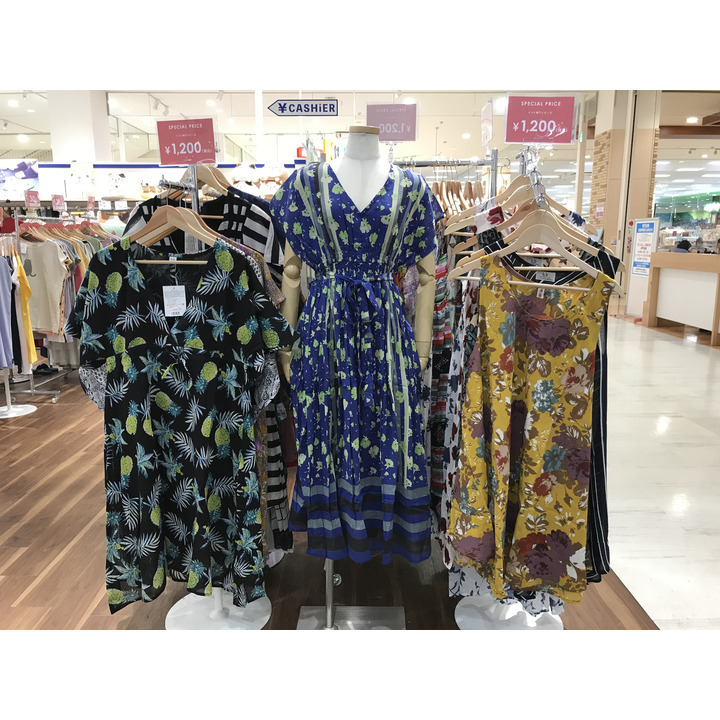 この夏 ピッタリ インド綿ワンピース ハピンズ キャンペーン イオンモール柏 公式ホームページ