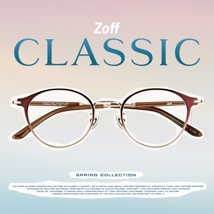 Zoff CLASSIC Spring Collection
