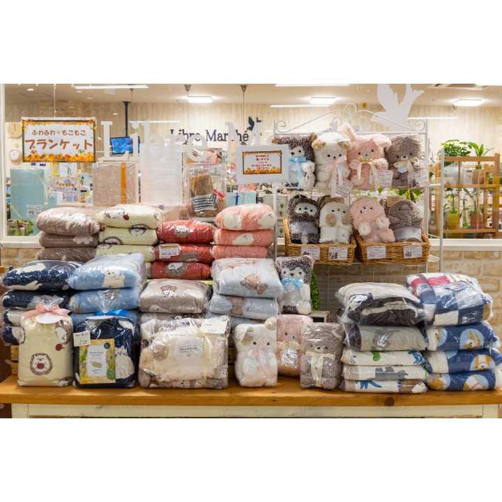 あったか可愛いブランケット 入荷しております リブルマルシェ キャンペーン イオン福島 専門店街 公式ホームページ