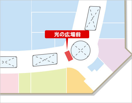 2F 光の広場前