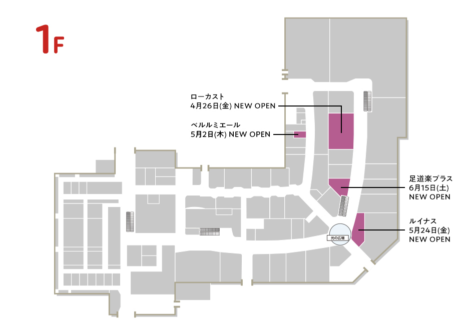 FLOOR MAP 1F