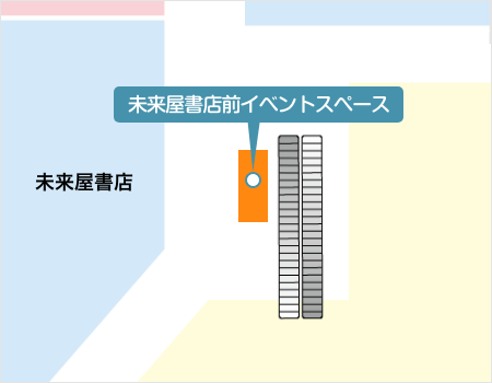 本館・2F 未来屋書店前イベントスペース