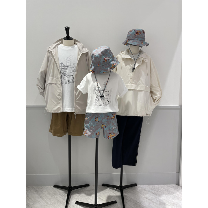 親子お揃い リンクコーデ Global Work ワンピース 中古