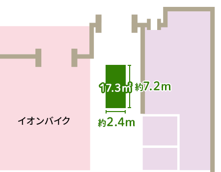 イオンバイク前
