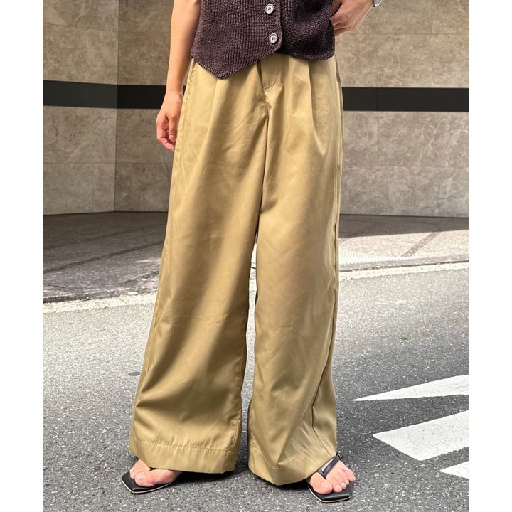 チャオパニックティピー ワイドイージーパンツ 新品】柔らかワイドイージーデニム チャオパニックティピー