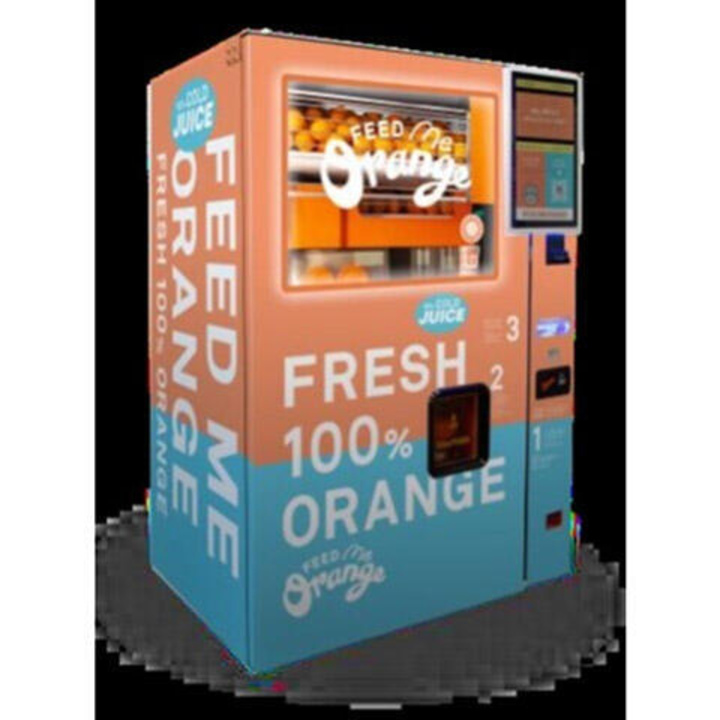 生絞りオレンジジュース自動販売機 Feed ME Orange - イオンモール