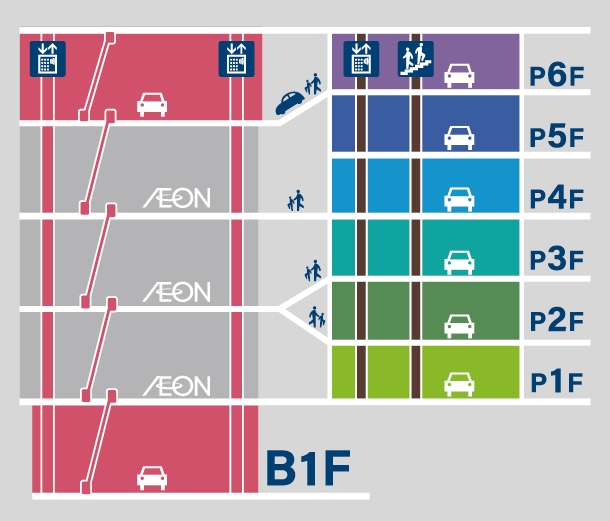 立体駐車場 MAP