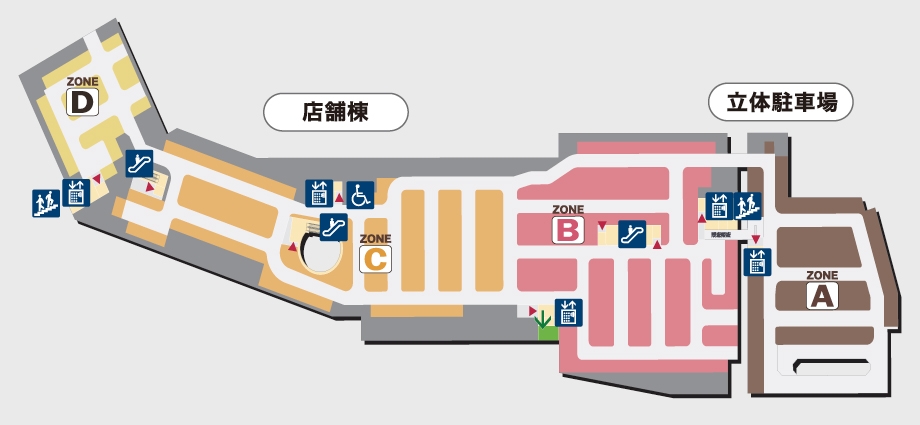 屋上駐車場 MAP