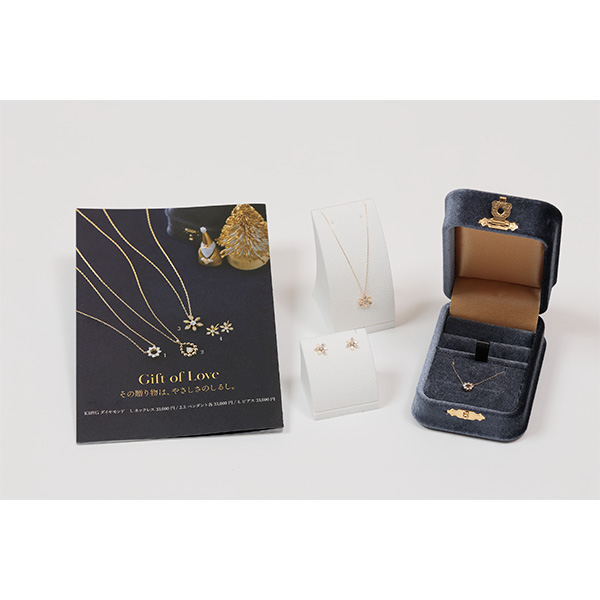 K10ダイヤモンドネックレス