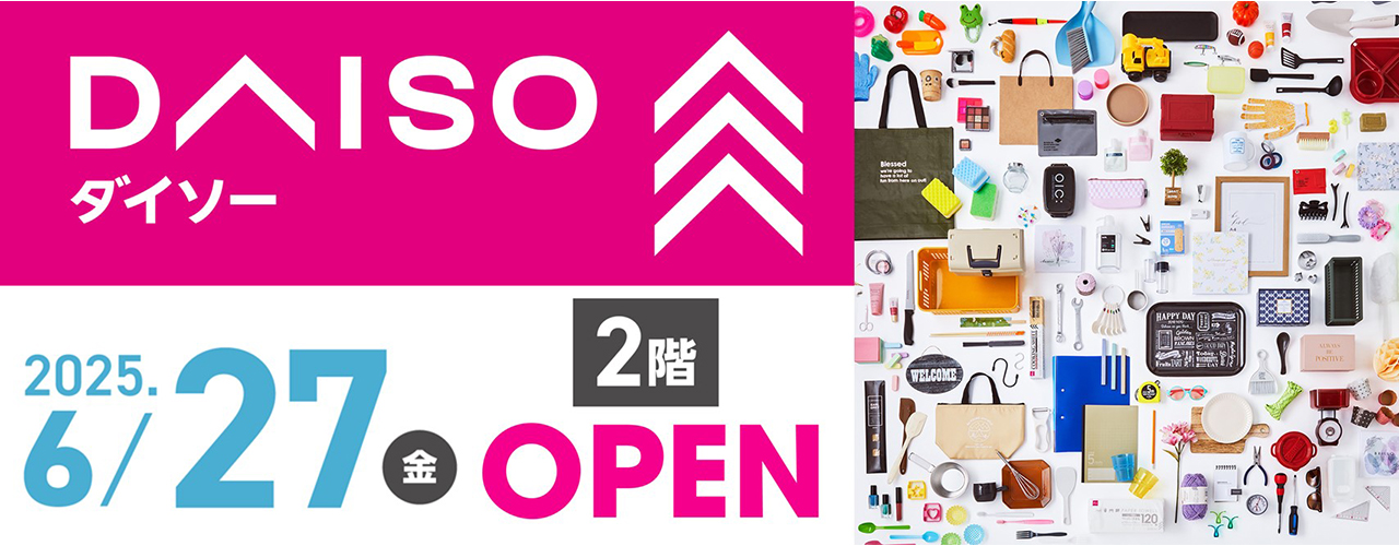 DAISO 2025/6/27(金) OPEN