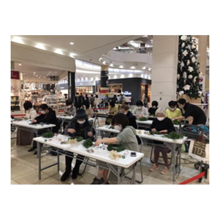 ブルーヘブンフェア フラワーワークショップ