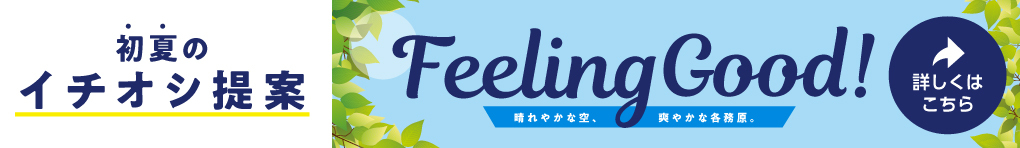 Feeling Good! 晴れやかな空、爽やかな各務原。