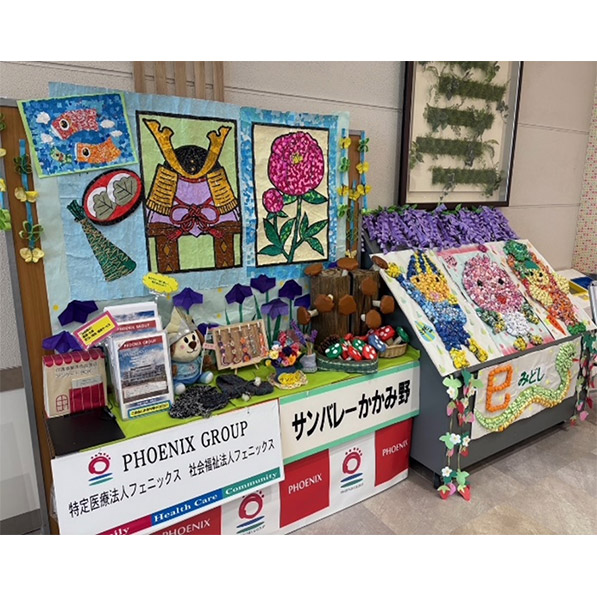 介護事業所作品展示 in イオンモール各務原インター
