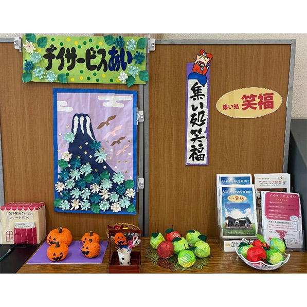 介護事業所作品展示 in イオンモール各務原インター