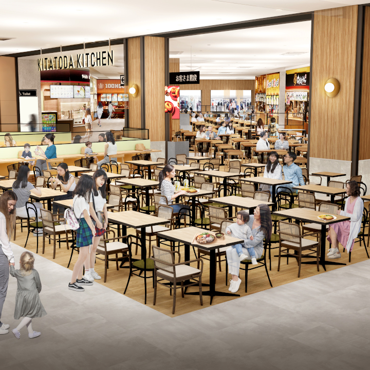 2F フードコートがリニューアル!