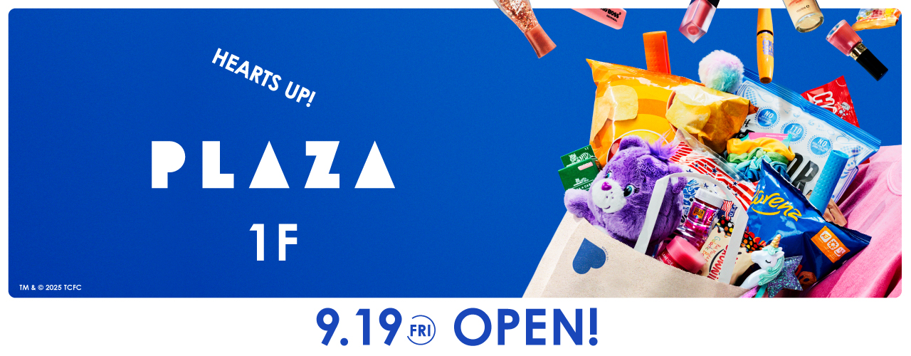 プラザ 9月19日(金) NEW OPEN