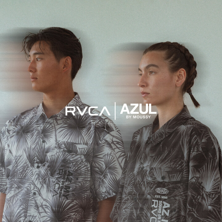 AZUL BY MOUSSY × RVCA の「SOUND ON THE LINE」をテーマにしたサマー