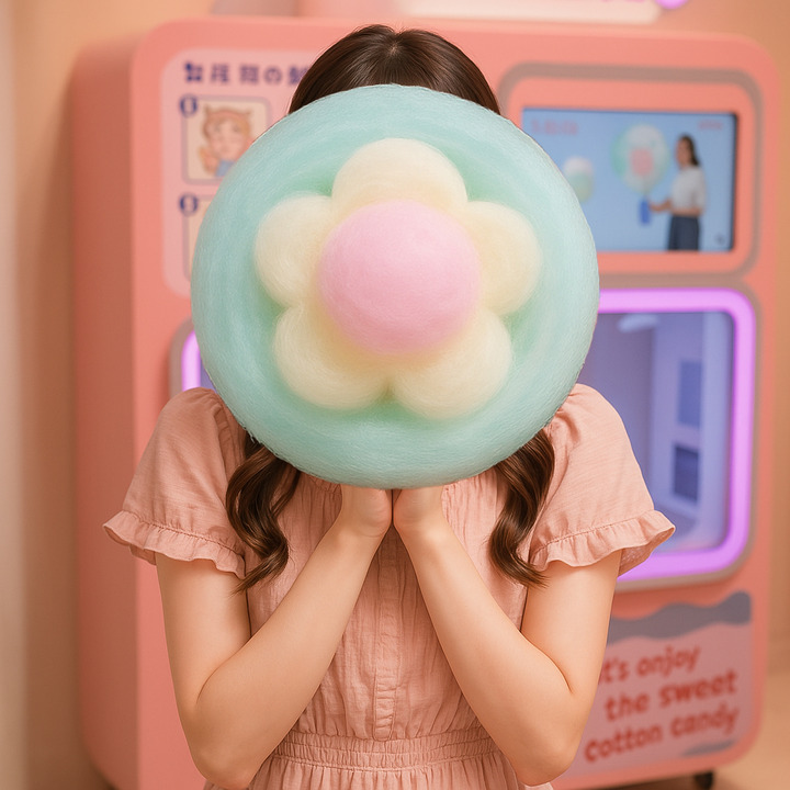 CANDY SPIN（キャンディースピン）「わたあめ自動販売機」│イベント