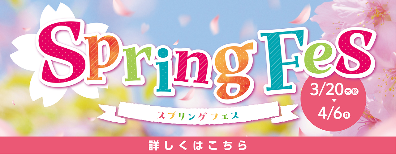 スプリングフェス特集