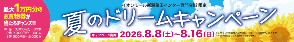 夏のドリームキャンペーン