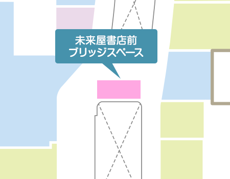 2F 未来屋書店前　ブリッジスペース