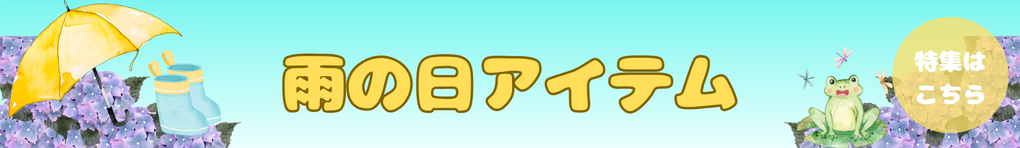 雨の日アイテム