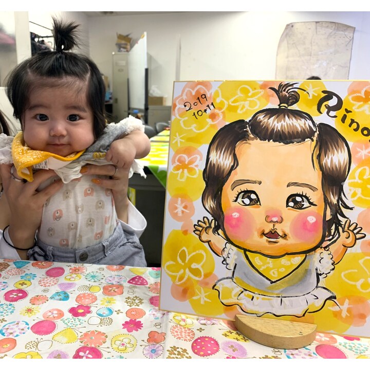 似顔絵　Chii様 似顔絵chinami│イベントニュース│イオン近江八幡