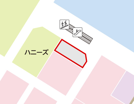 1F ハニーズ裏