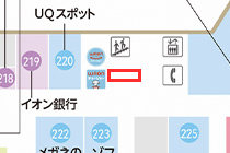 2F 中央エレベーター前 3.6坪