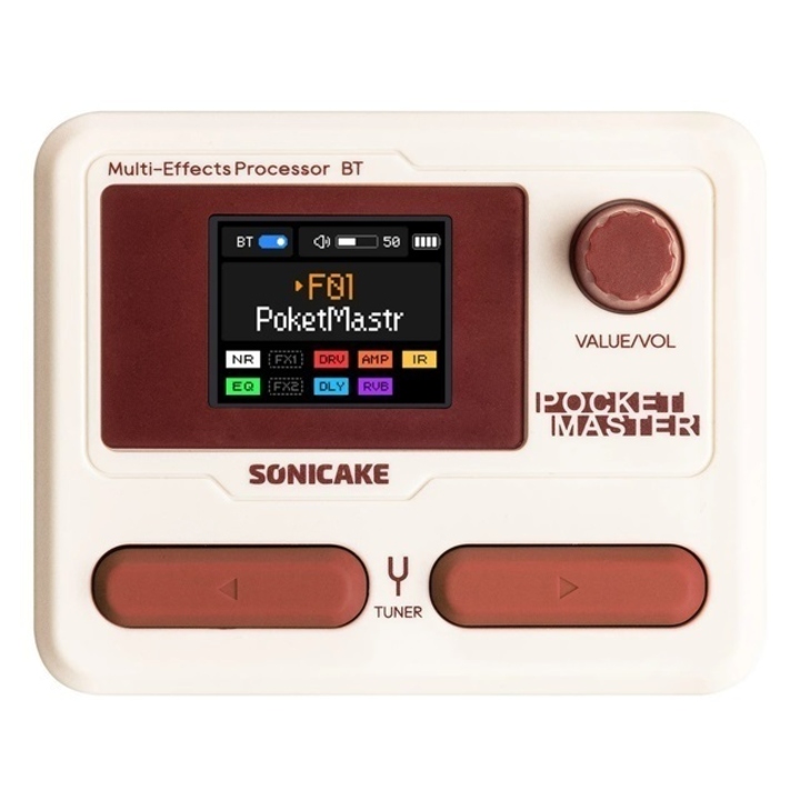 SONICAKE Pocket Master QME-10 マルチエフェクターが入荷しました