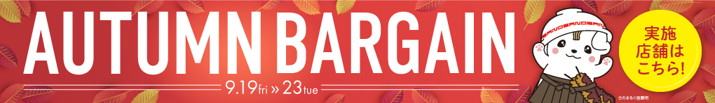 AUTUMN BARGAIN