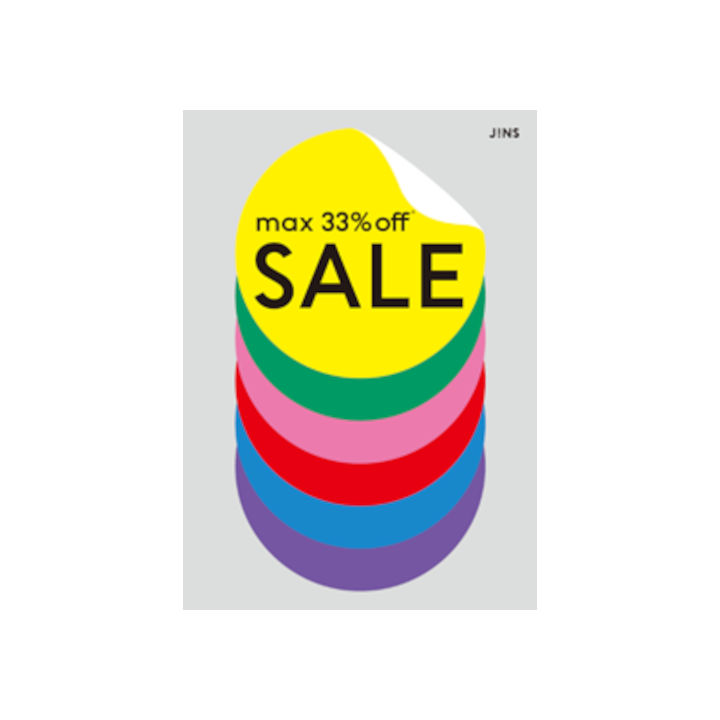 Max33 Off Jinsのspring Sale実施中 ジンズ キャンペーン イオンモール新発田 公式ホームページ