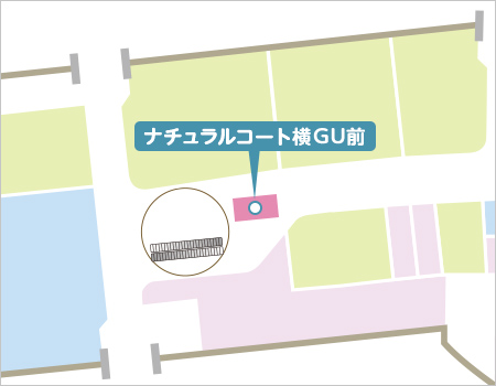 1F ナチュラルコート横GU前