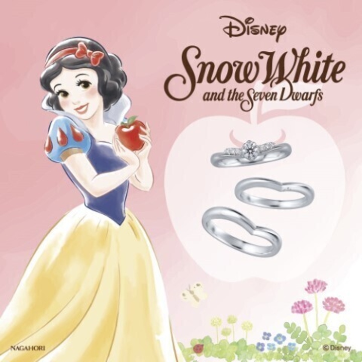 大人気！結婚指輪・婚約指輪』ディズニープリンセスシリーズ-Part2