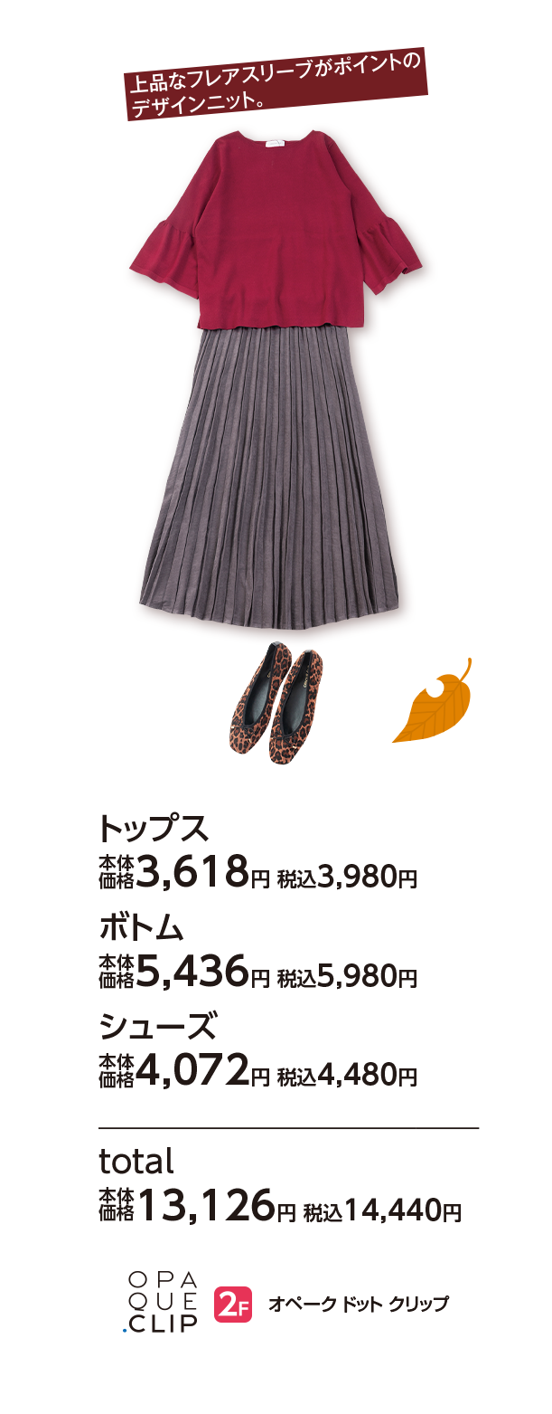 オペーク ドット クリップ
