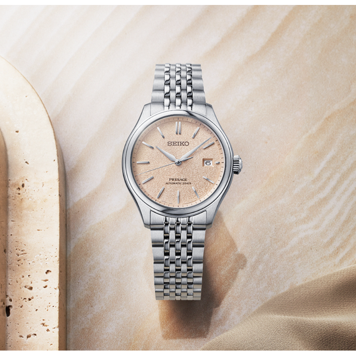 セイコー プレザージュ クラシックシリーズ 洗柿色ダイヤル SARX125
