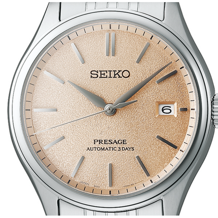 新品 セイコー プレザージュ クラシックシリーズ 洗柿色 SARX125 自動巻 PRESAGE セイコー プレザージュ クラシックシリーズ 洗柿色ダイヤル