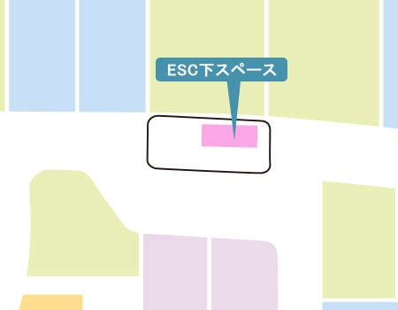 1F ESC下スペース