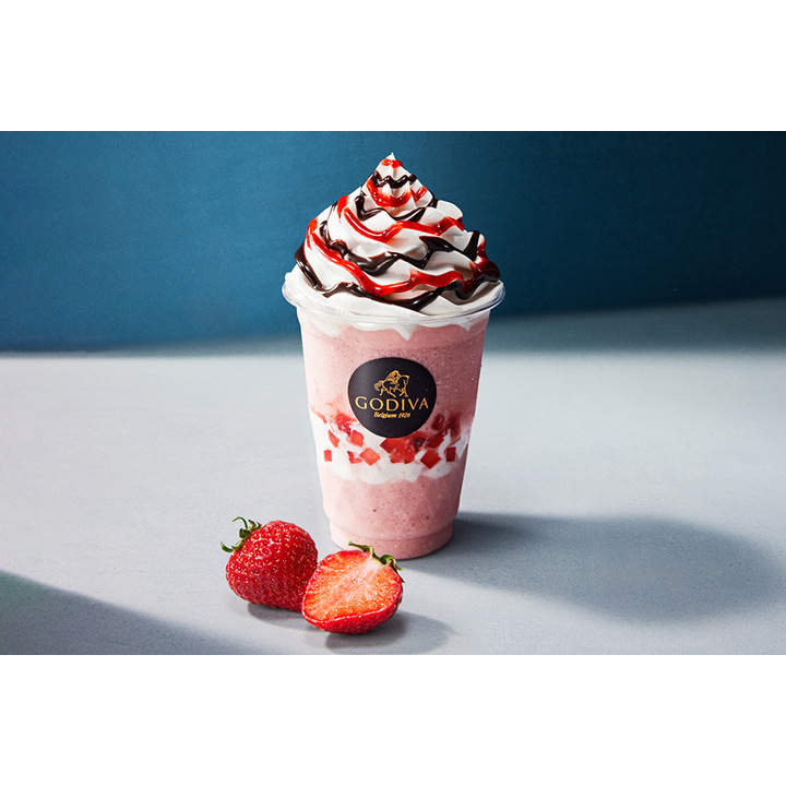 あまおういちご ホワイトチョコレート ショコリキサー｜GODIVA