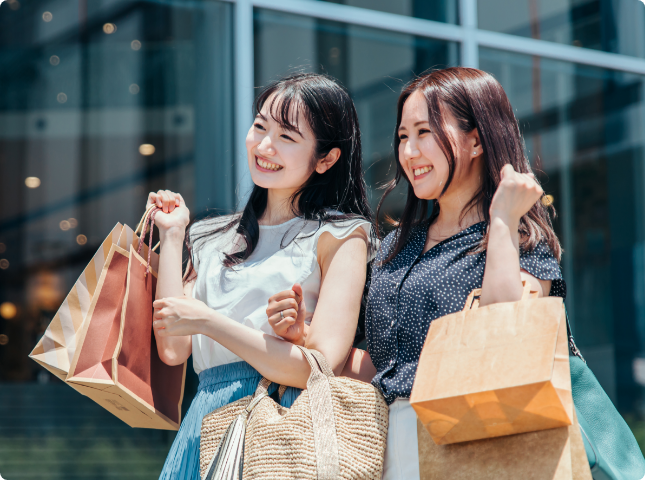 トレンドから日常まで。お気に入りが必ず見つかるショップラインナップ