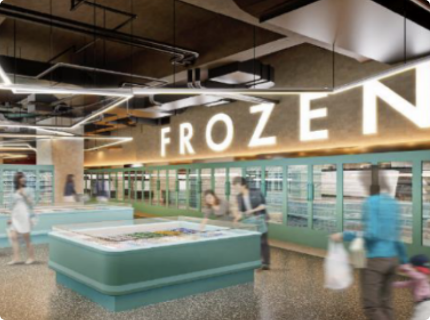 フローズン売場