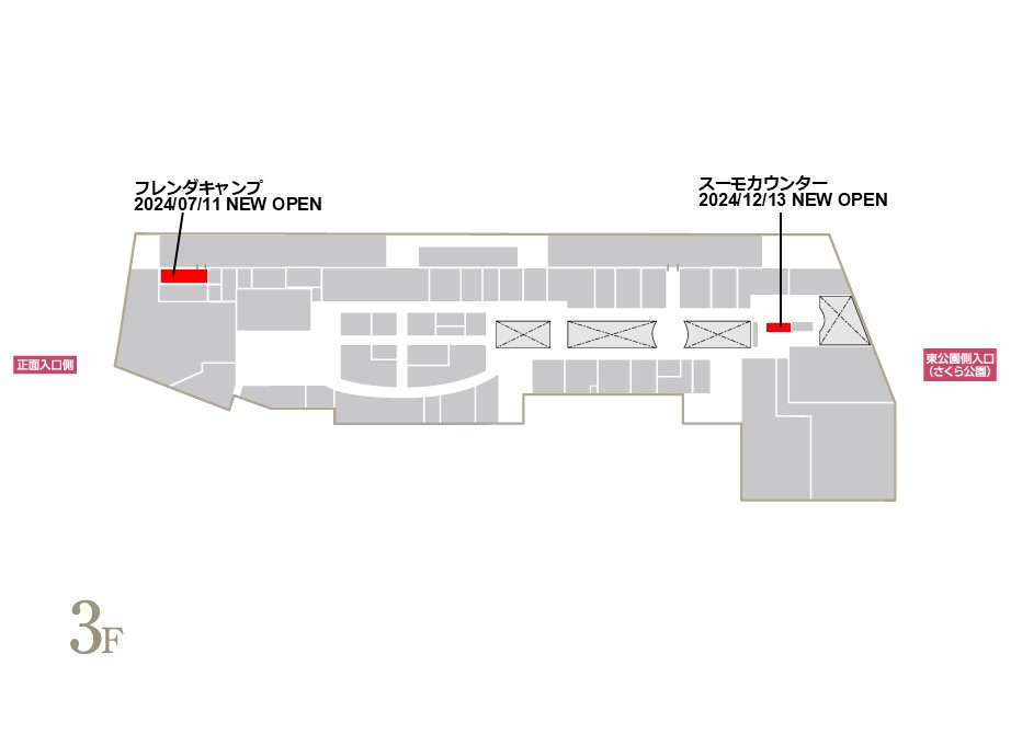 FLOOR MAP 3F