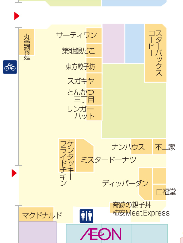 フロアマップ本館