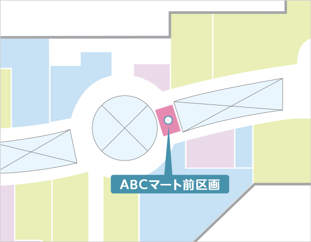 2F ABCマート前区画